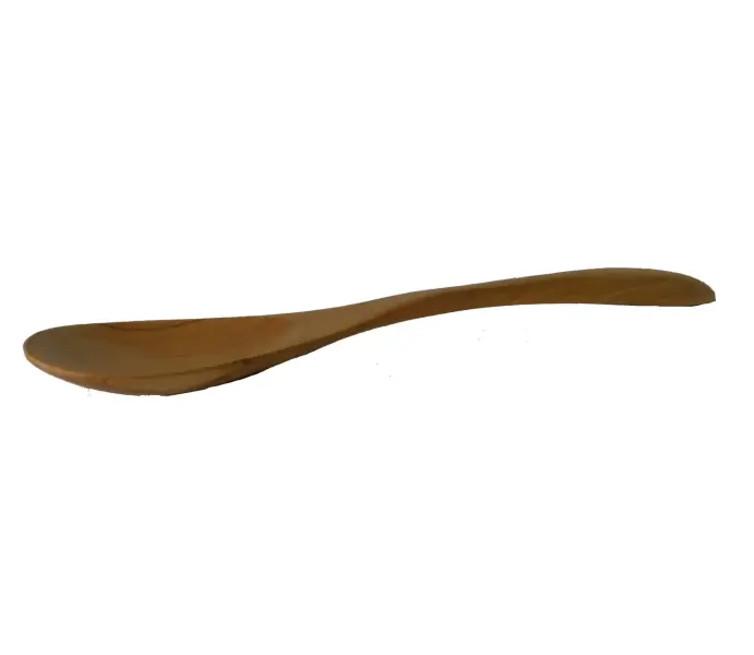 Product image 1 of the product “Wooden spoon, made of teak wood, 16 cm Length ”